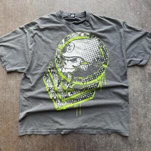 Metal Mulisha Y2K Big Graphic Skull Tee Size XL